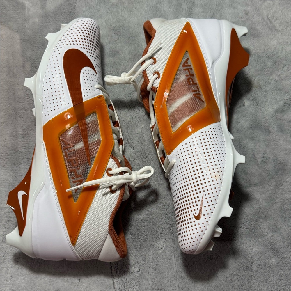 Sz 15W Nike Alpha Menace 4 Pro‎ Wide Texas Longhorns Football HF3439 104 Hook Em